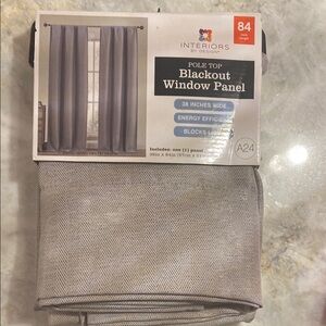 Gray Blackout Curtain for Light Control